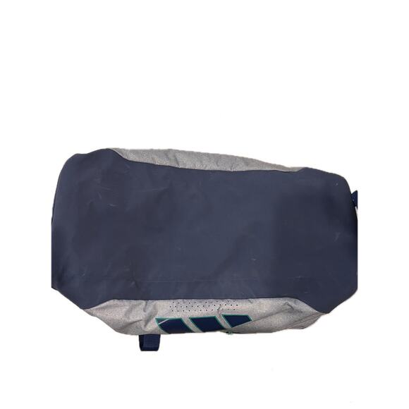 Adidas Defender Medium 20"x12"x10" Blue Gray Duffel Bag - Picture 4 of 6